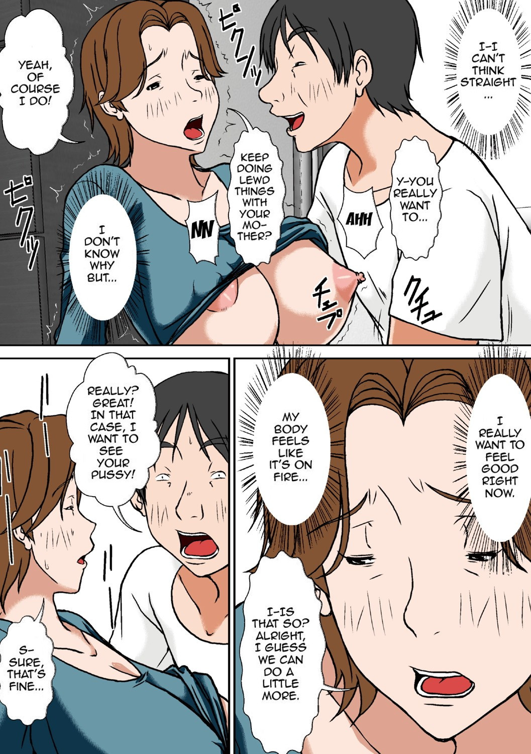 Hentai Manga Comic-Hey! What Are You Doing Making a Pass at Your Mother!-Read-270